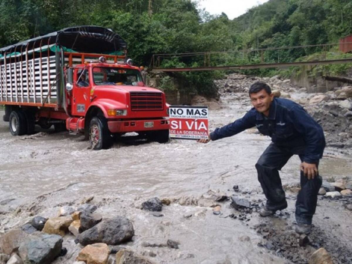 El drama de 40.000 personas por el deplorable estado de la vía La Soberanía