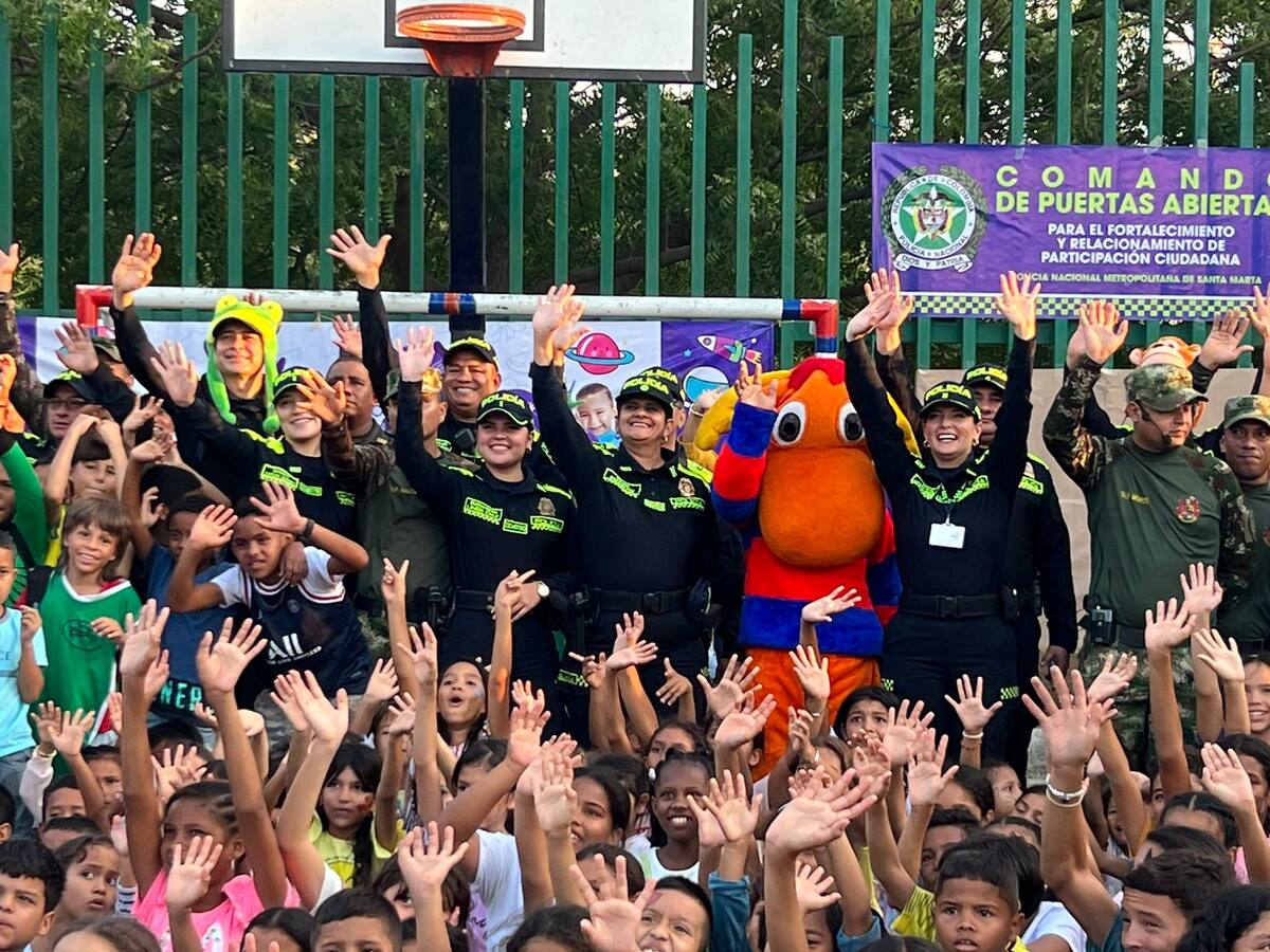 Durante el mes de la niñez autoridades se toman los barrios en Santa Marta