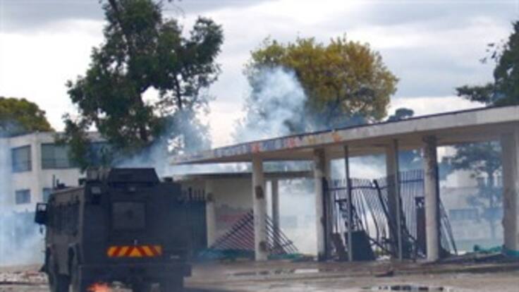 Se suspenden clases en la U. Nacional por alteraciones de orden público