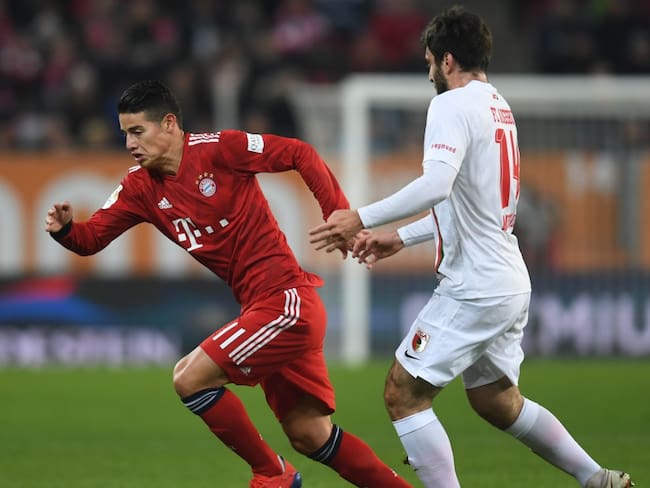 James fue titular en la victoria de Bayern Munich en Bundesliga
