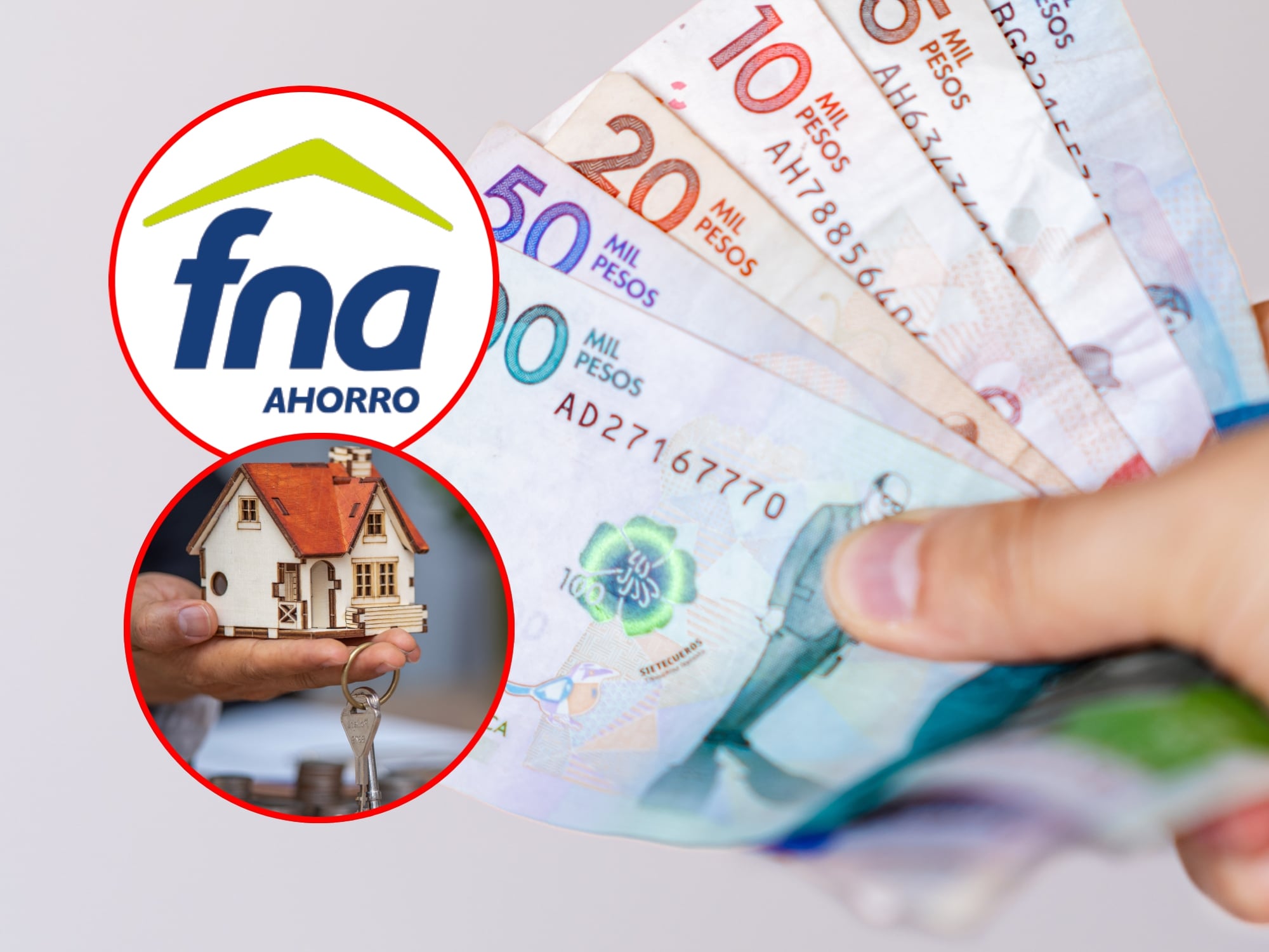 Logo del Fondo Nacional del Ahorro, imagen de referencia de vivienda y dinero Colombia. Fotos: FNA / Getty Images