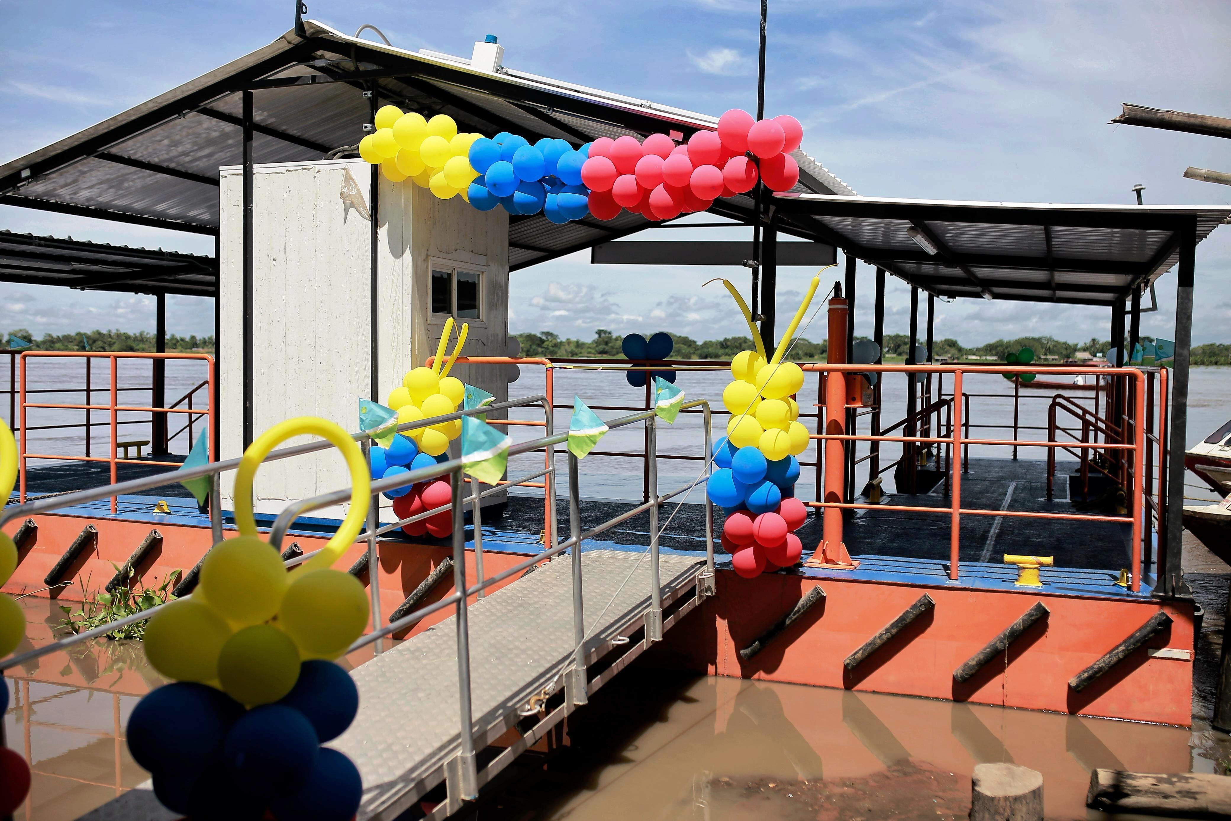 Bolívar cuenta con dos nuevos muelles para impulsar la integración fluvial