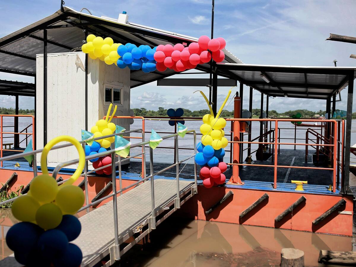 Bolívar cuenta con dos nuevos muelles para impulsar la integración fluvial