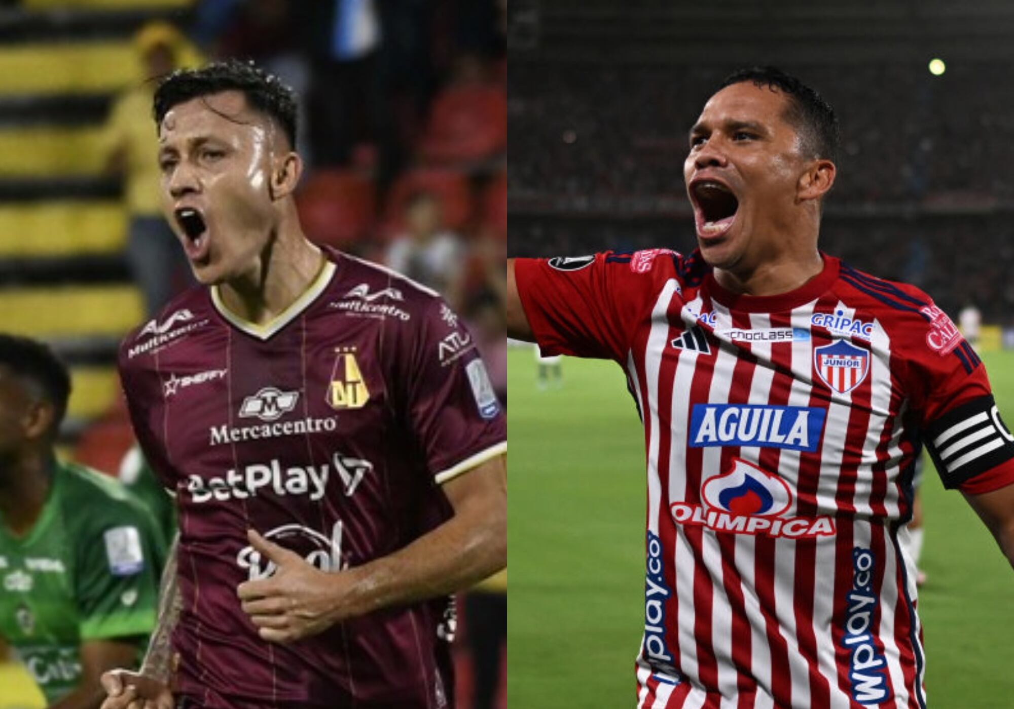 Deportes Tolima vs. Junior de Barranquilla. / ( AFP Getty Images)