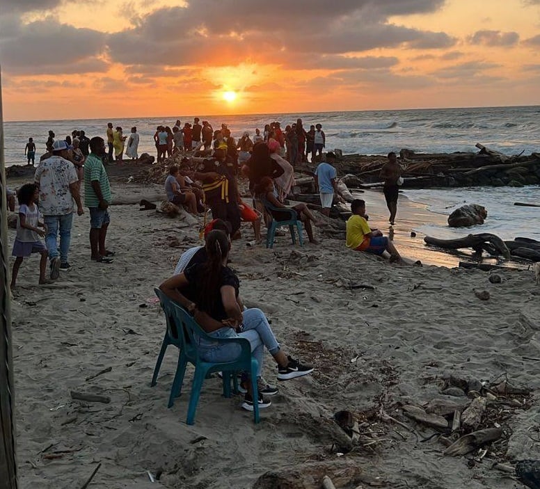 Menor de 14 años murió ahogada en el mar de San Juan de Urabá- foto Gaby Alvarado