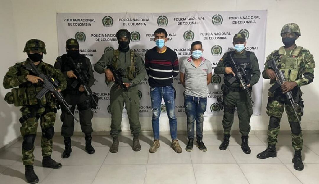 Dos cabecillas del Eln capturados