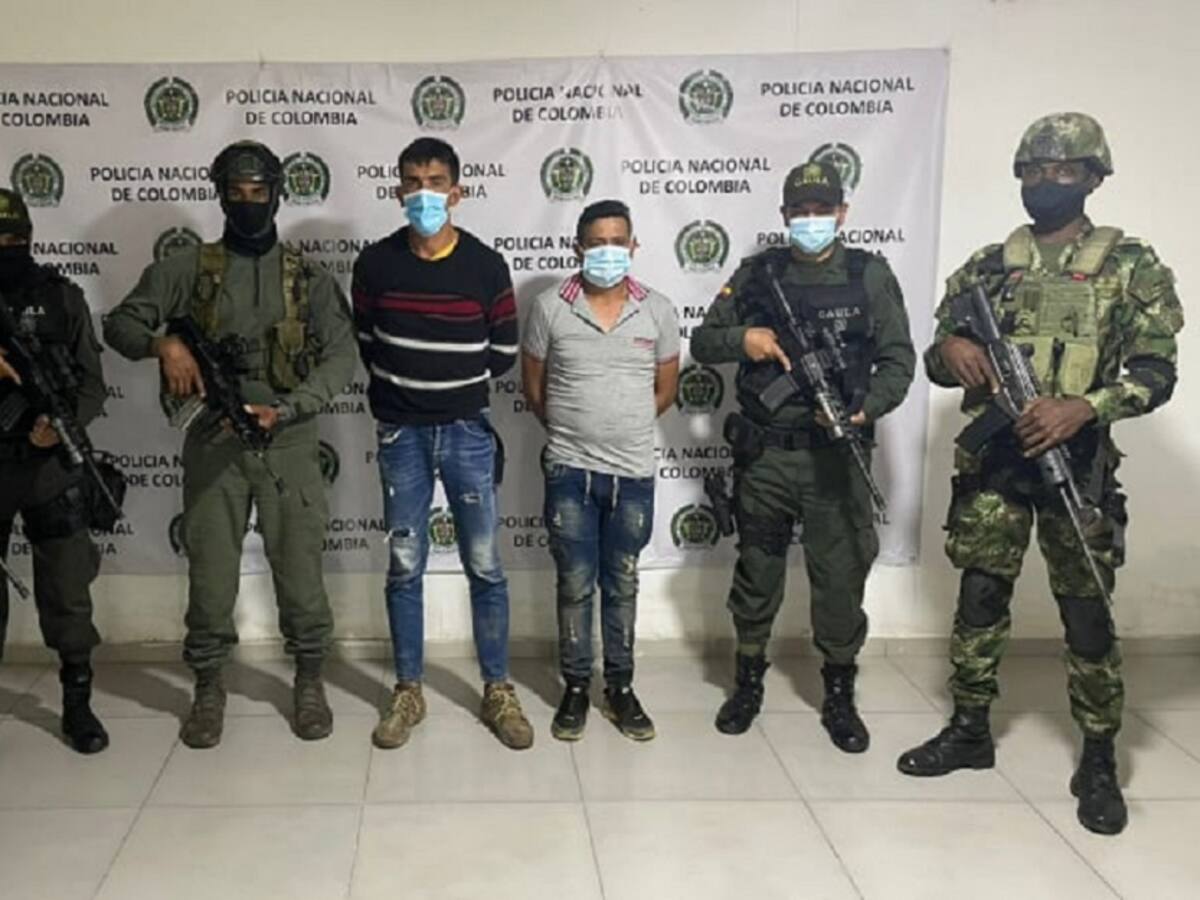 Capturados dos cabecillas del ELN en Teorama
