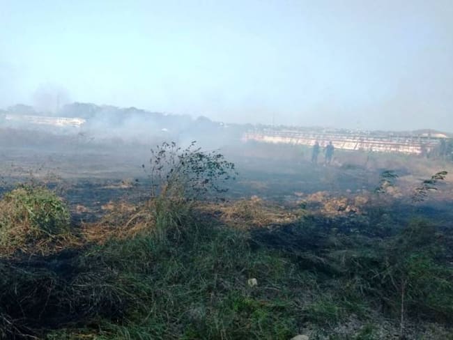 Promedio de incendios forestales diarios en Cartagena supera los tres