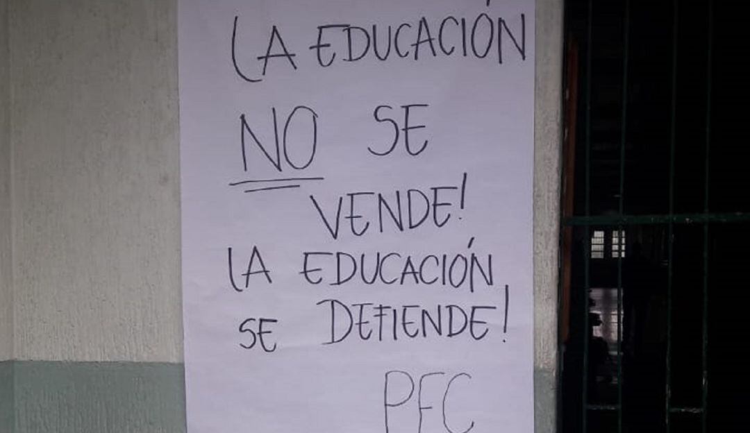 Protesta Normal Superior de Manizales