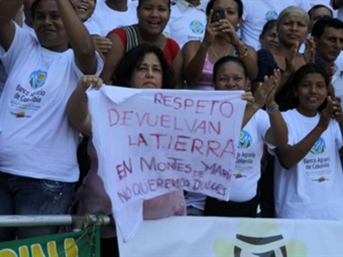 Alcalde de San Jacinto aseguró no poder indemnizar a campesinos de Montes de María