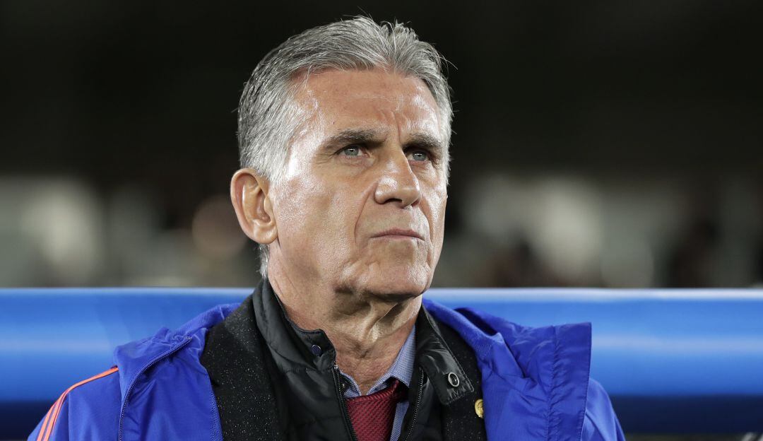 El técnico de la Selección Colombia, Carlos Queiroz.
