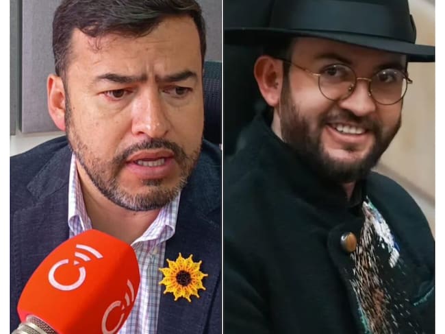 Jaime Raúl Salamanca (Alianza Verde) y José Luis Bohórquez (Pacto Histórico).
