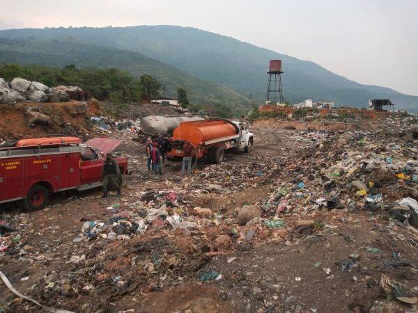Relleno sanitario municipio Pedro María Ureña - Foto: Cortesía