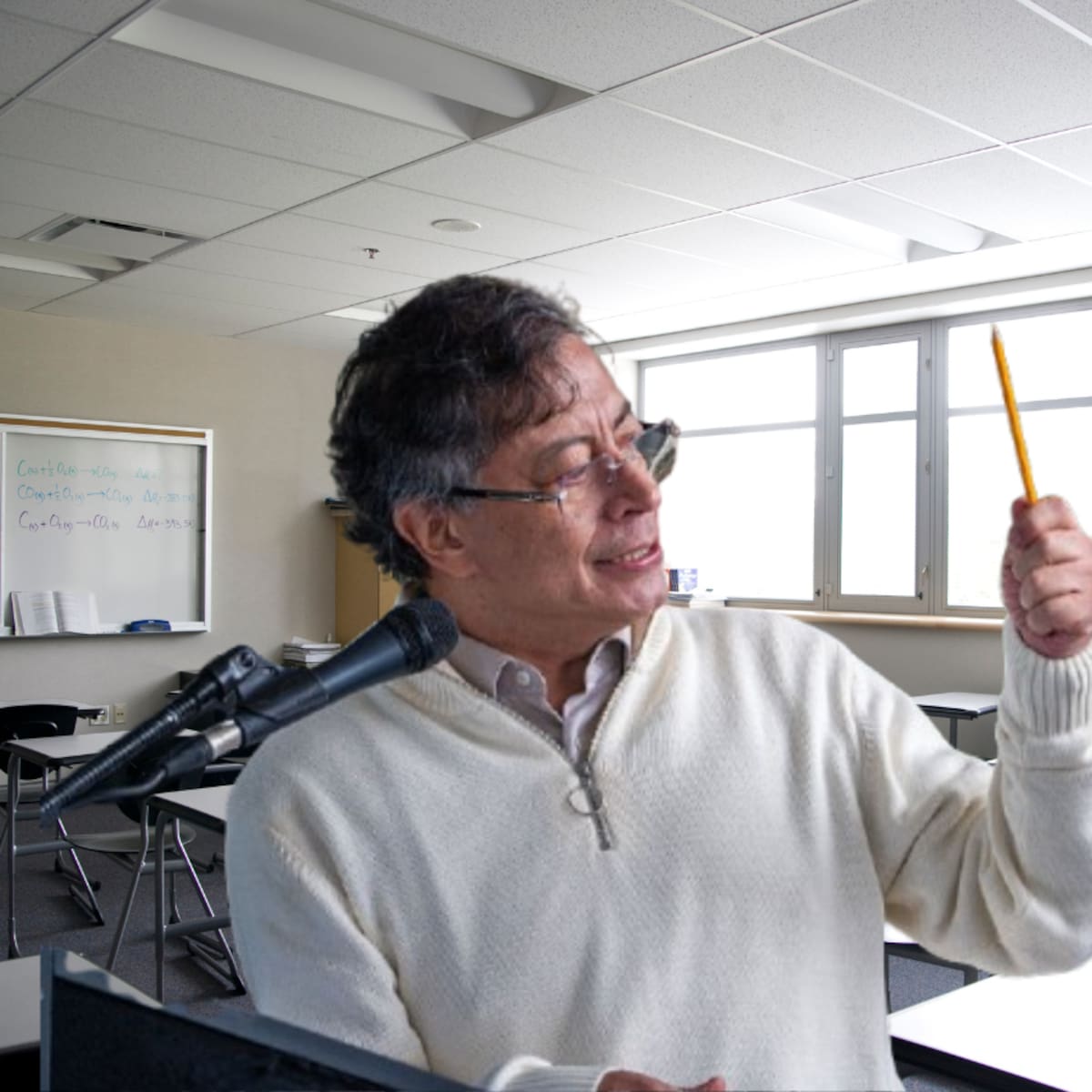 Petro culpa al alcalde de El Tarra por colegio que no ha sido habilitado por falta de servicios