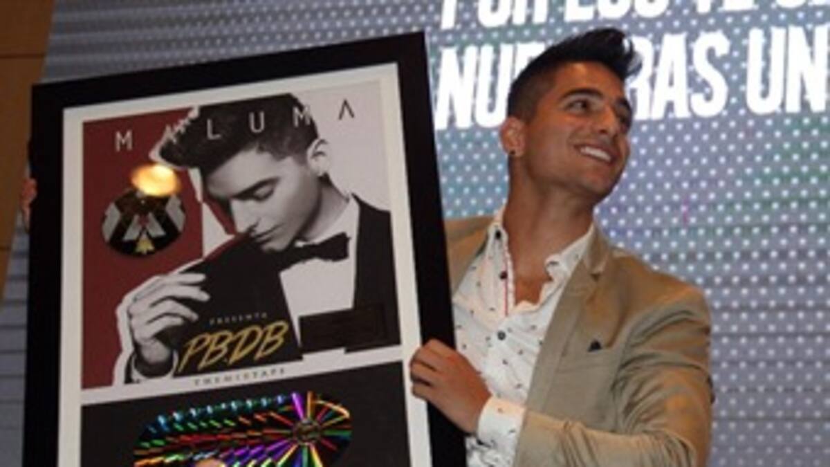 Maluma y el disco de diamante que inicia los sueños del 2015