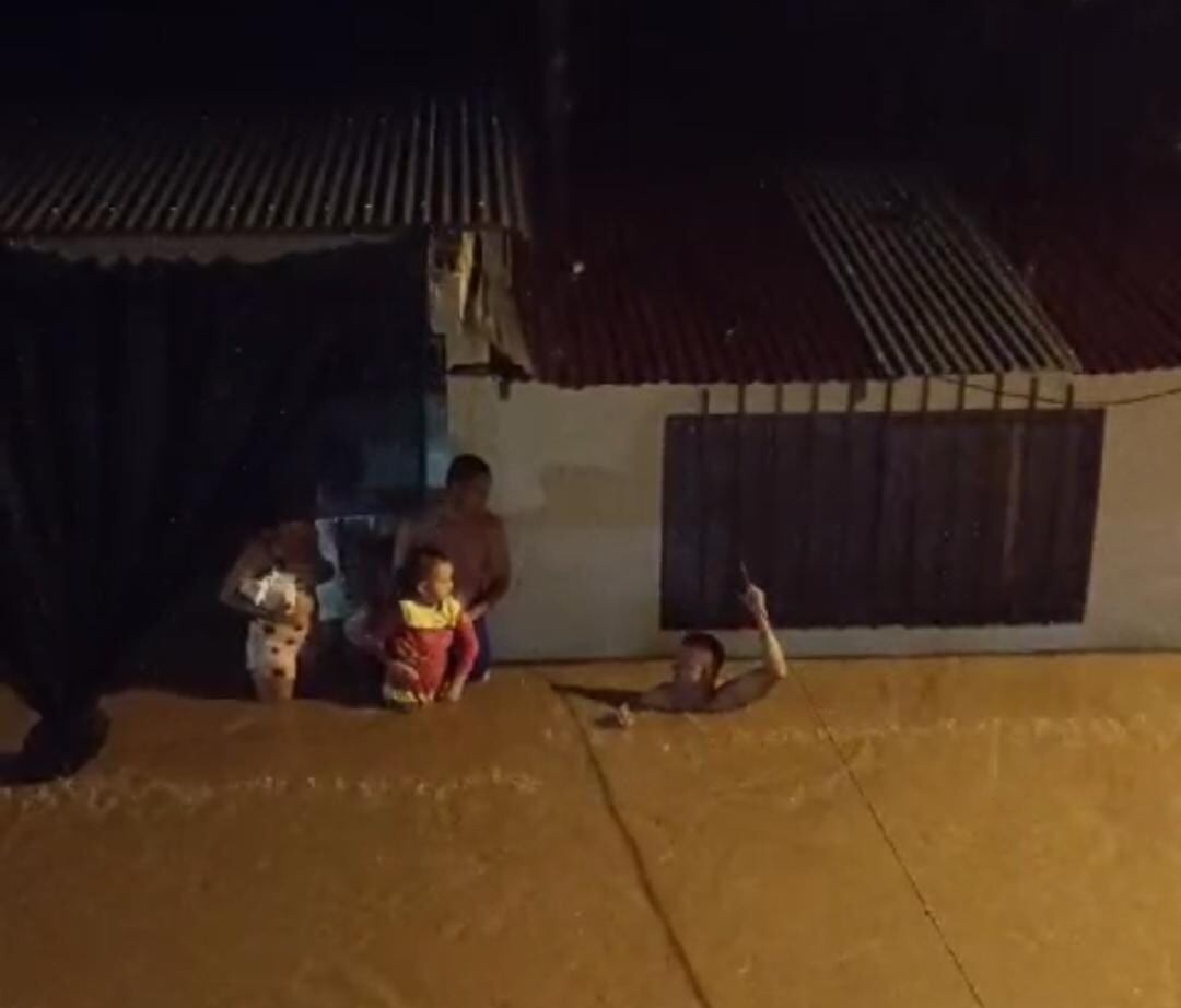 Inundaciones en Puerto Triunfo. Foto: Cortesía