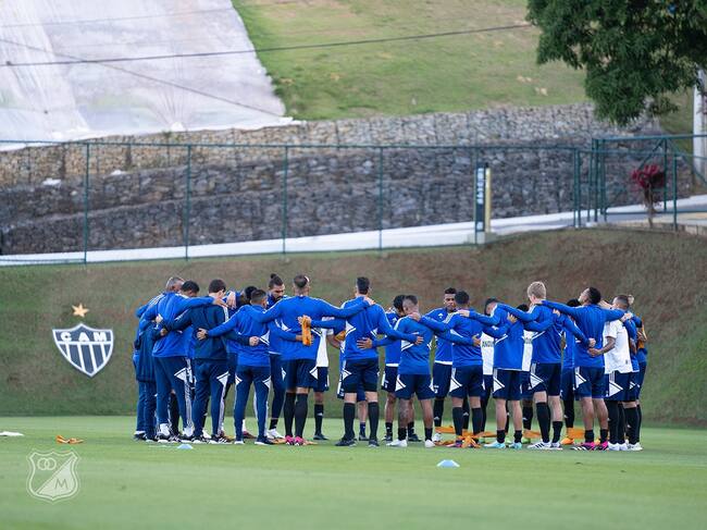 Millonarios durante su concentración en Belo Horizonte / Colprensa.