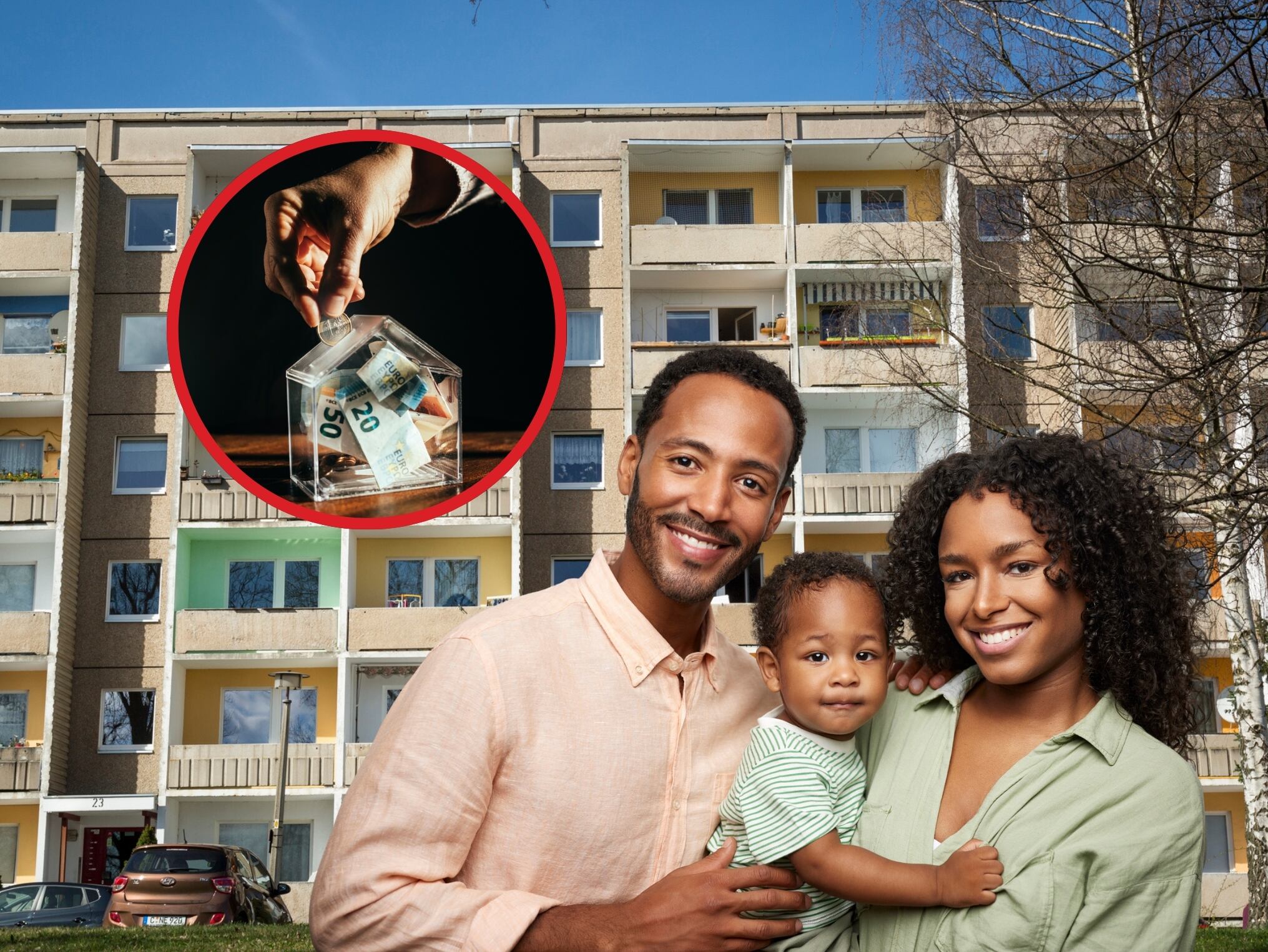 Imágenes ilustrativas de vivienda y familias (Crédito: Getty Images)