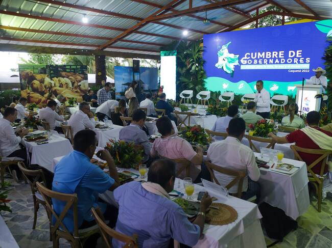 Caquetá, 07 de Octubre de 2022. Cumbre de Gobernadores: Un Diálogo Para la Vida, La Paz y el Desarrollo. Caquetá.(Colprensa - Álvaro Tavera)