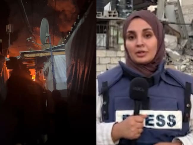 La gente salía ardiendo: relato de corresponsal de W en Gaza tras sobrevivir a ataque