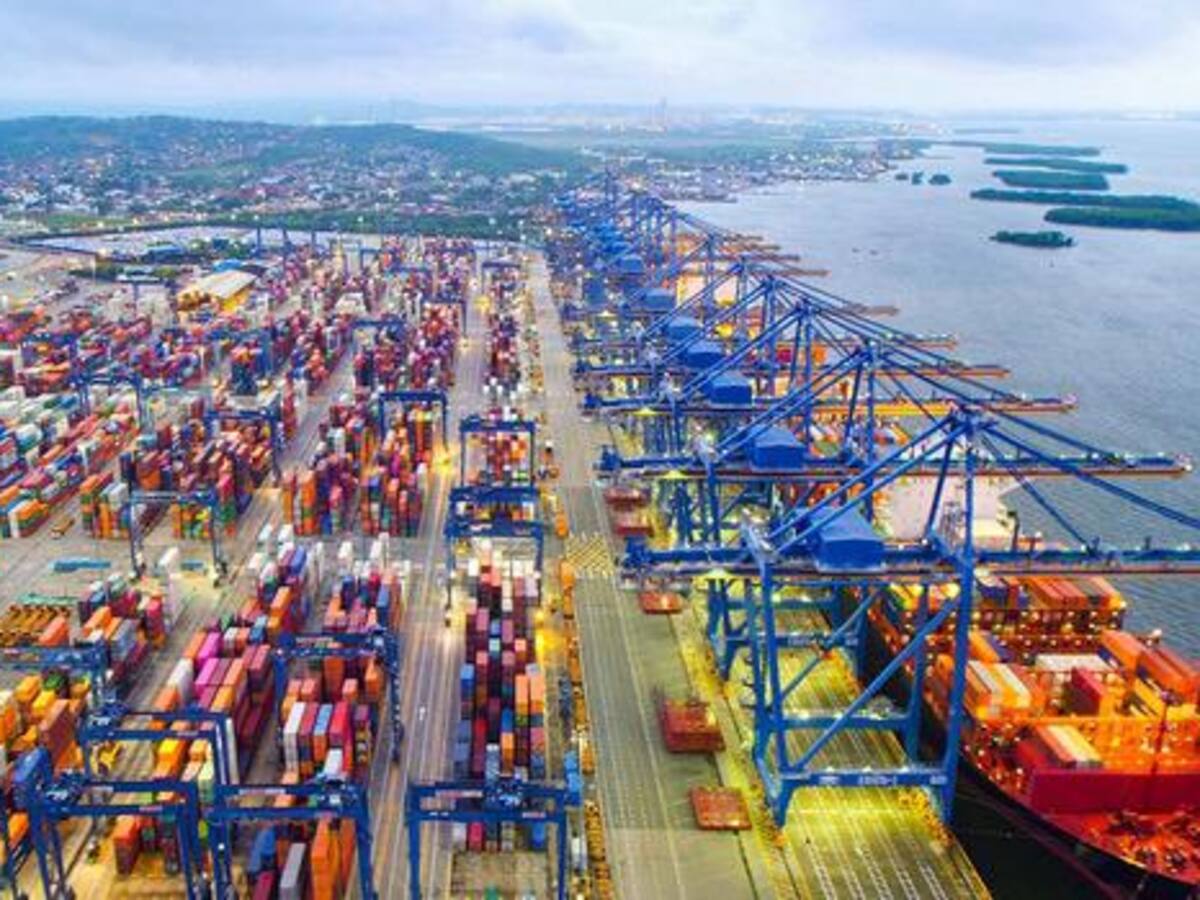 Zonas portuarias movilizaron 135 millones de toneladas en Colombia