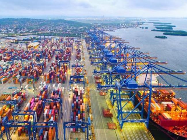 Zonas portuarias movilizaron 135 millones de toneladas en Colombia