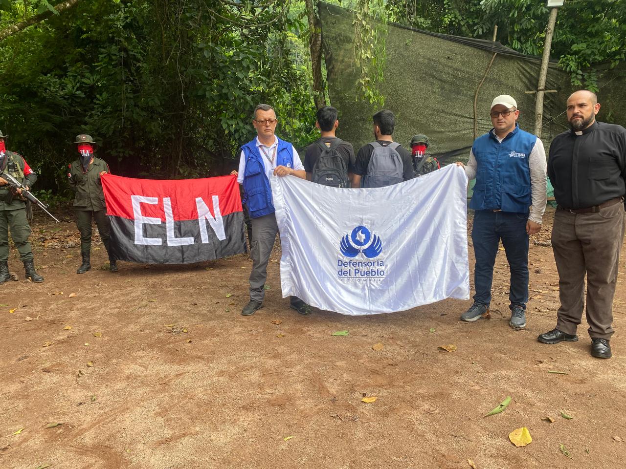 Dos jóvenes fueron liberados por el ELN en la región del Catatumbo