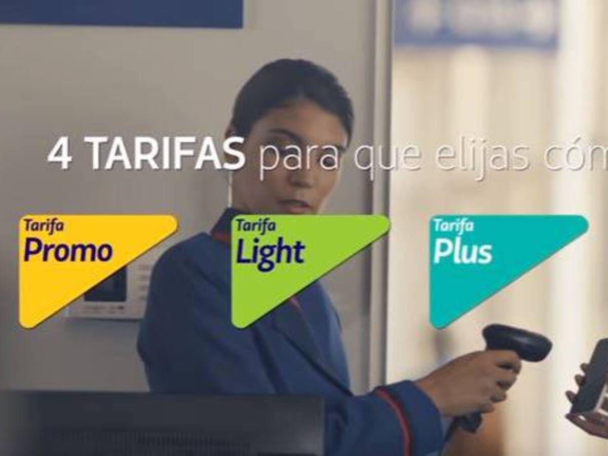 LATAM Airlines Colombia ofrece cuatro nuevas opciones de tarifas para que elijas cómo volar