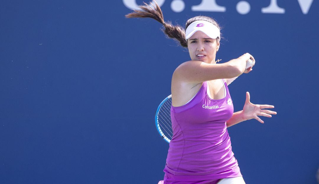 María Camila Osorio en el US Open juvenil de 2019