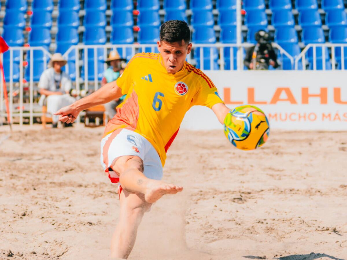 Colombia se mete a las semifinales de la Copa América de fútbol playa: rival y fecha del partido