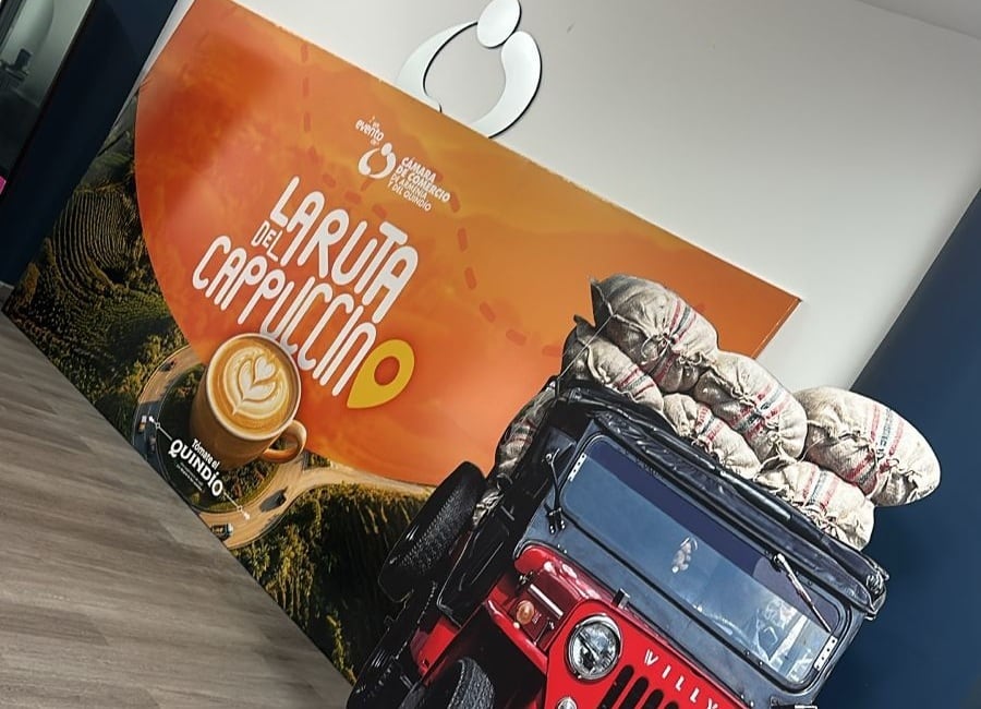 La Ruta del Cappuccino en el Quindío. Foto: Cortesía Cámara de Comercio