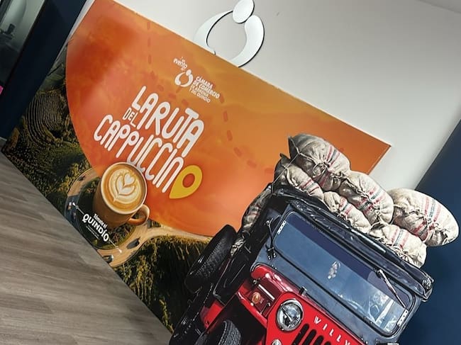 La Ruta del Cappuccino en el Quindío. Foto: Cortesía Cámara de Comercio