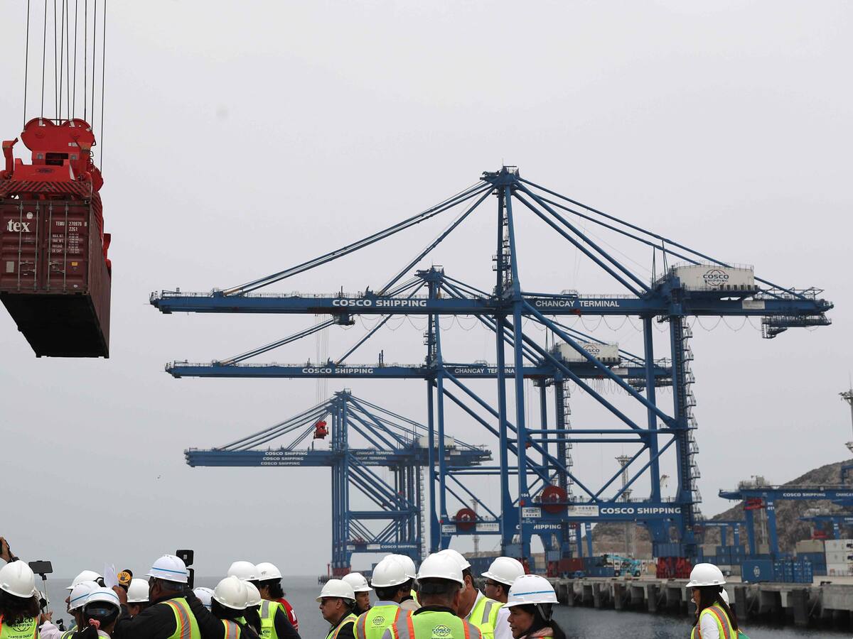 China inaugurará hoy el primer megapuerto en Latinoamérica en Perú