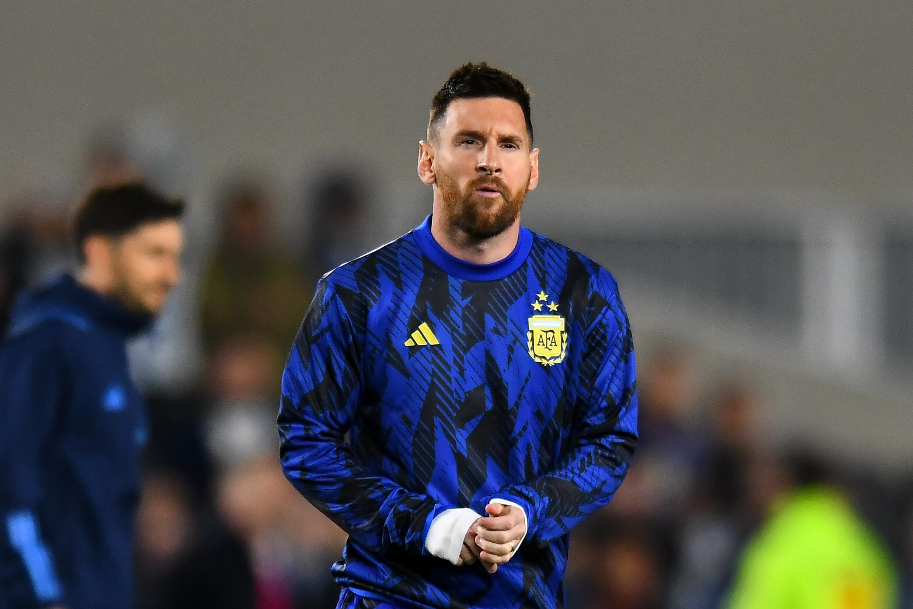 Lionel Messi con la Selección Argentina. (Photo by Marcelo Endelli/Getty Images)