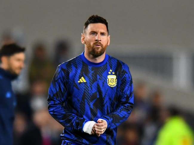 Lionel Messi con la Selección Argentina. (Photo by Marcelo Endelli/Getty Images)