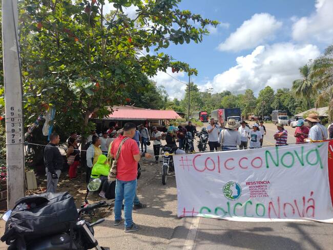 Amenazan a protestantes en El Carmen de Chucurí