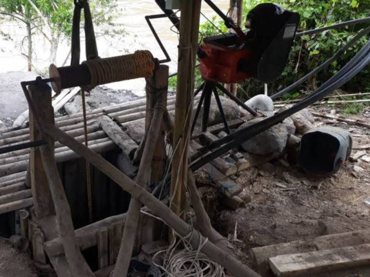 Capturan a 22 personas por presunta minería ilegal en Caldas