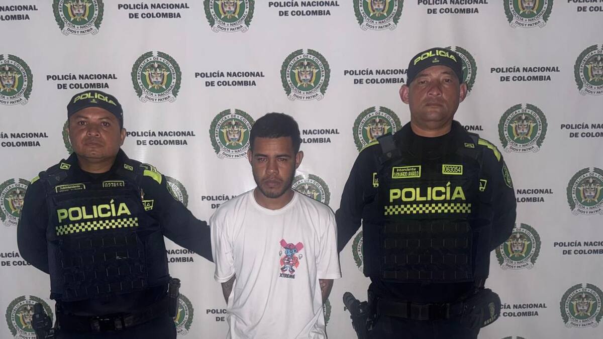 Capturan a presunto integrante de ‘Los Costeños’ con una granada en Polonuevo, Atlántico