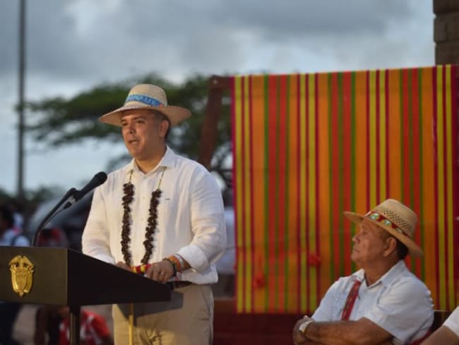 Líderes wayúu le ‘abrieron los caminos’ al presidente Duque