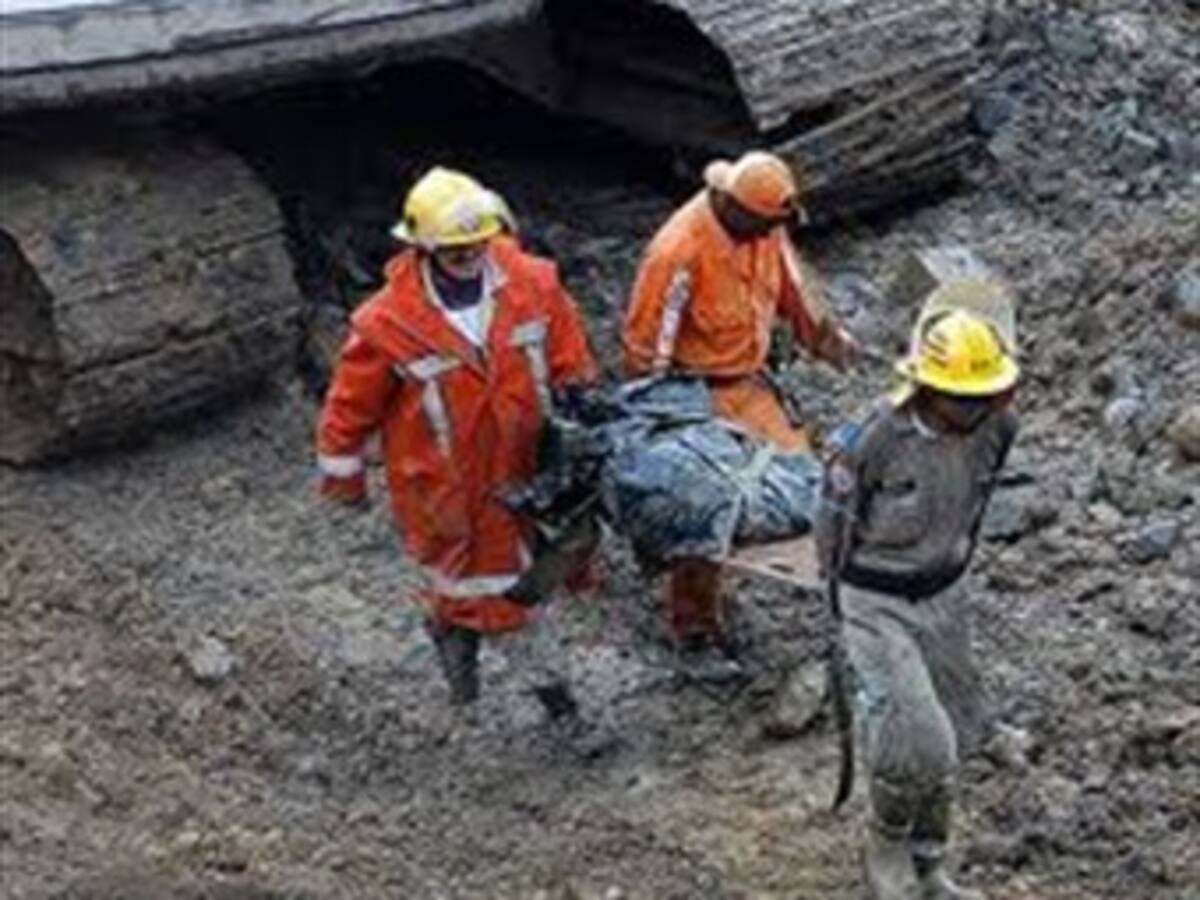 Accidentes en minas del país dejan dos personas muertas