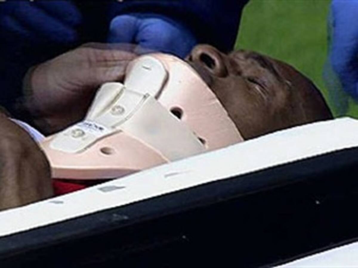 Luis Amaranto Perea sufre traumatismo en partido por la Liga Española