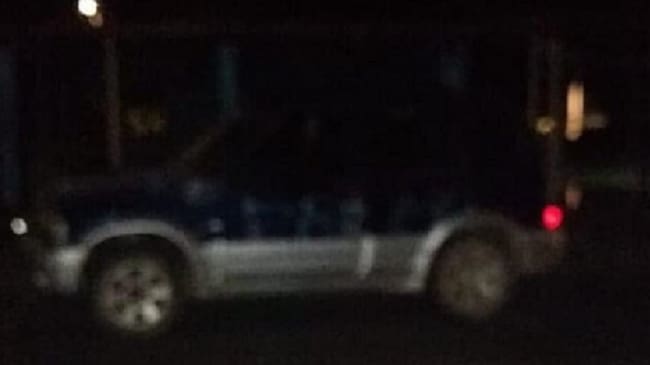 Vehículo abandonado en Ye de Astilleros