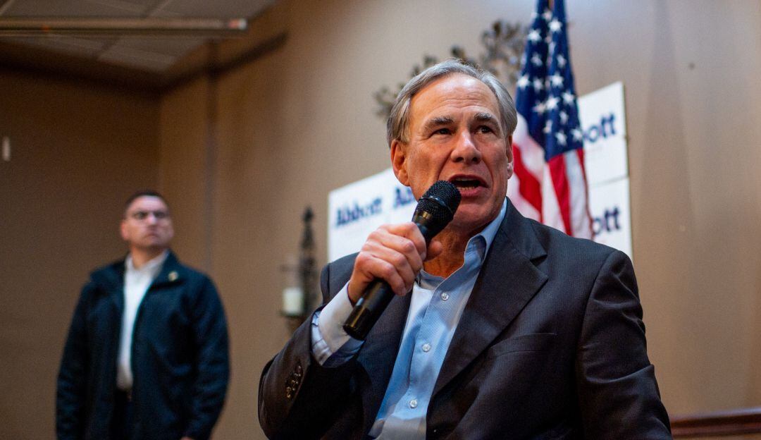 El gobernador de Texas, Gregg Abbott