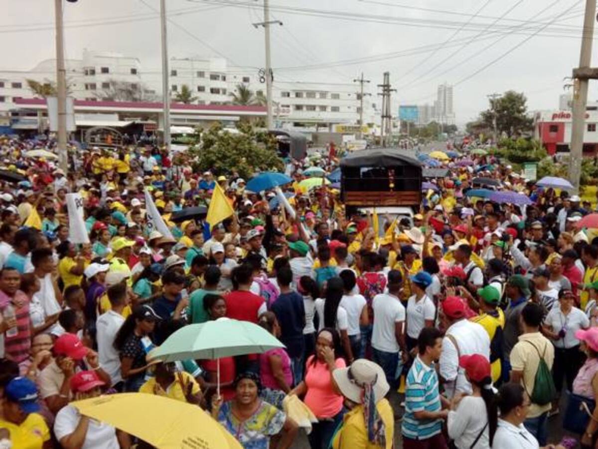 Docentes de toda la región caribe, se toman a Cartagena