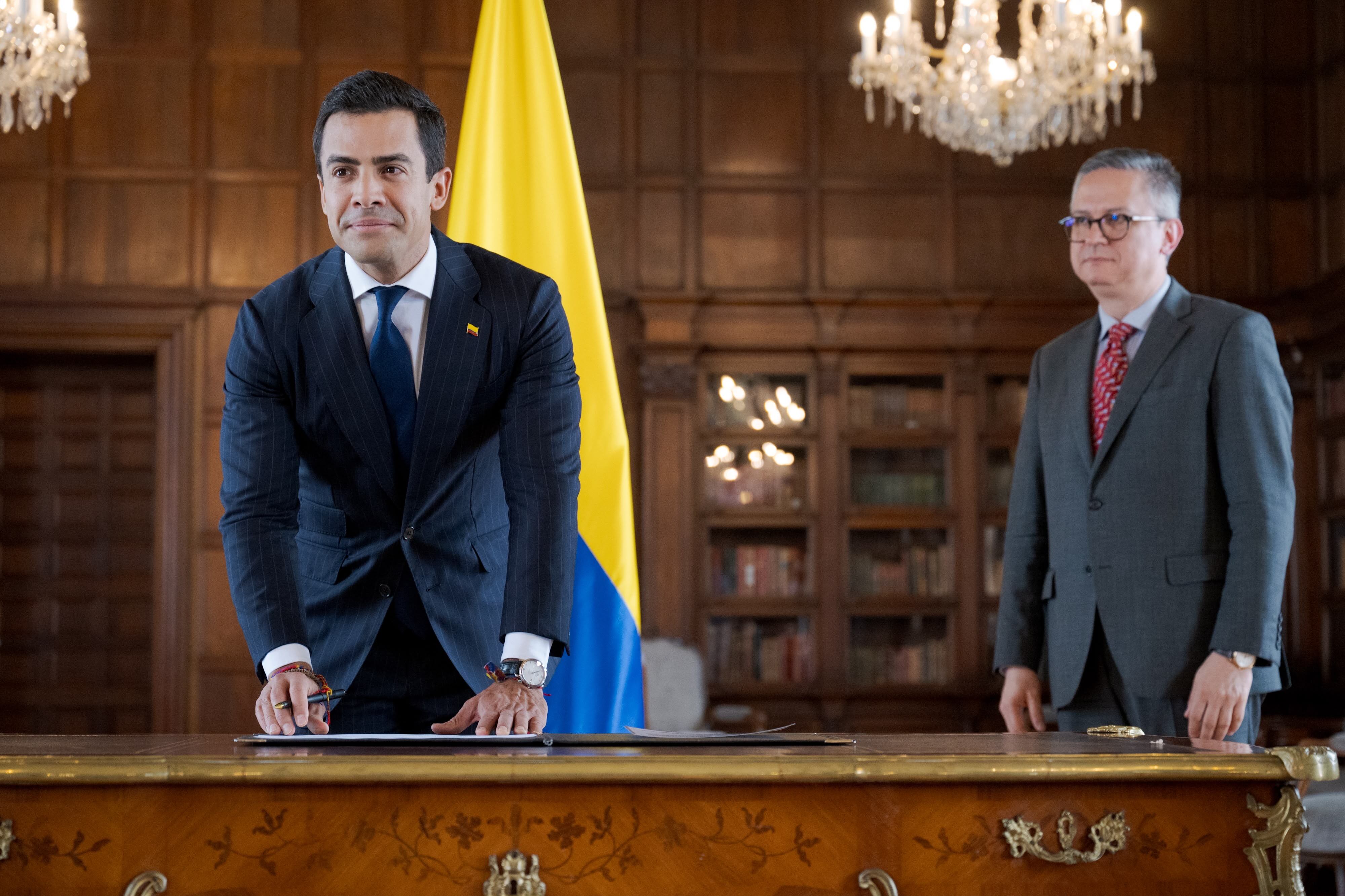 Ospina será el representante de Colombia no solo ante el Reino de Bélgica, también el Gran Ducado de Luxemburgo, la Unión Europea y la OTAN.
(Foto: Cortesía Cancillería )