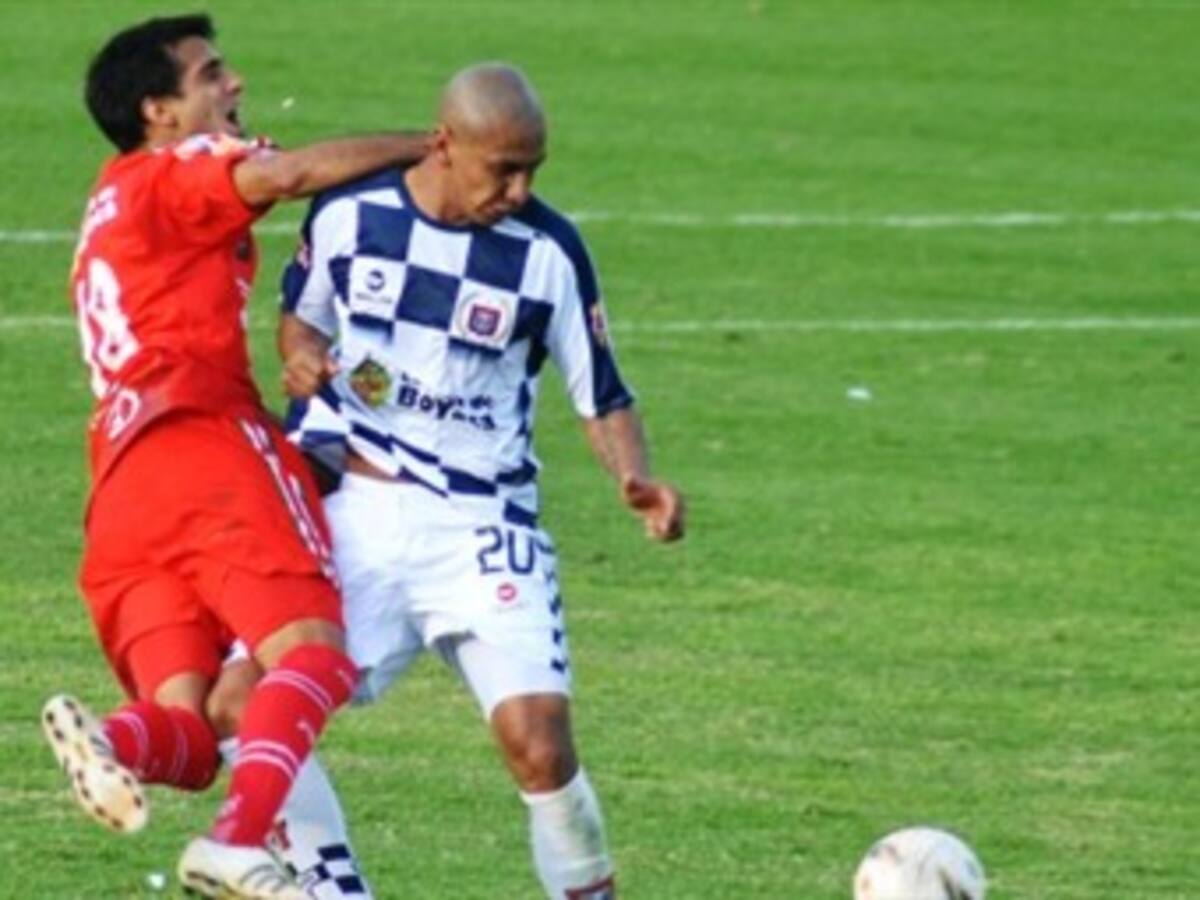 Patriotas y Boyacá Chicó empataron a un gol en el primer "clásico" boyacense del año