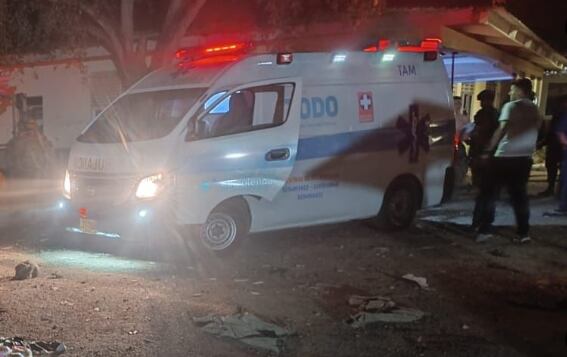 Momentos posteriores al ataque.