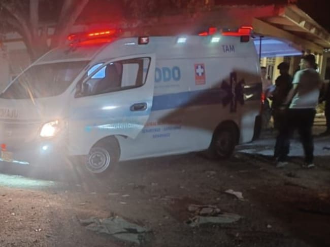 Momentos posteriores al ataque.