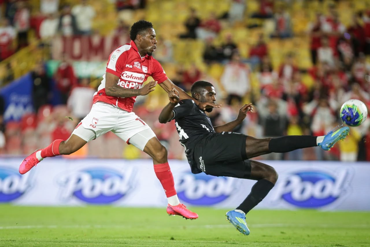 Santa Fe y América empataron 0-0 en el estadio El Campín / Colprensa.