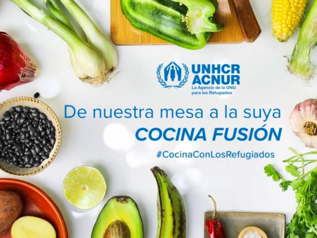 El libro de recetas construido por personas desplazadas y refugiadas